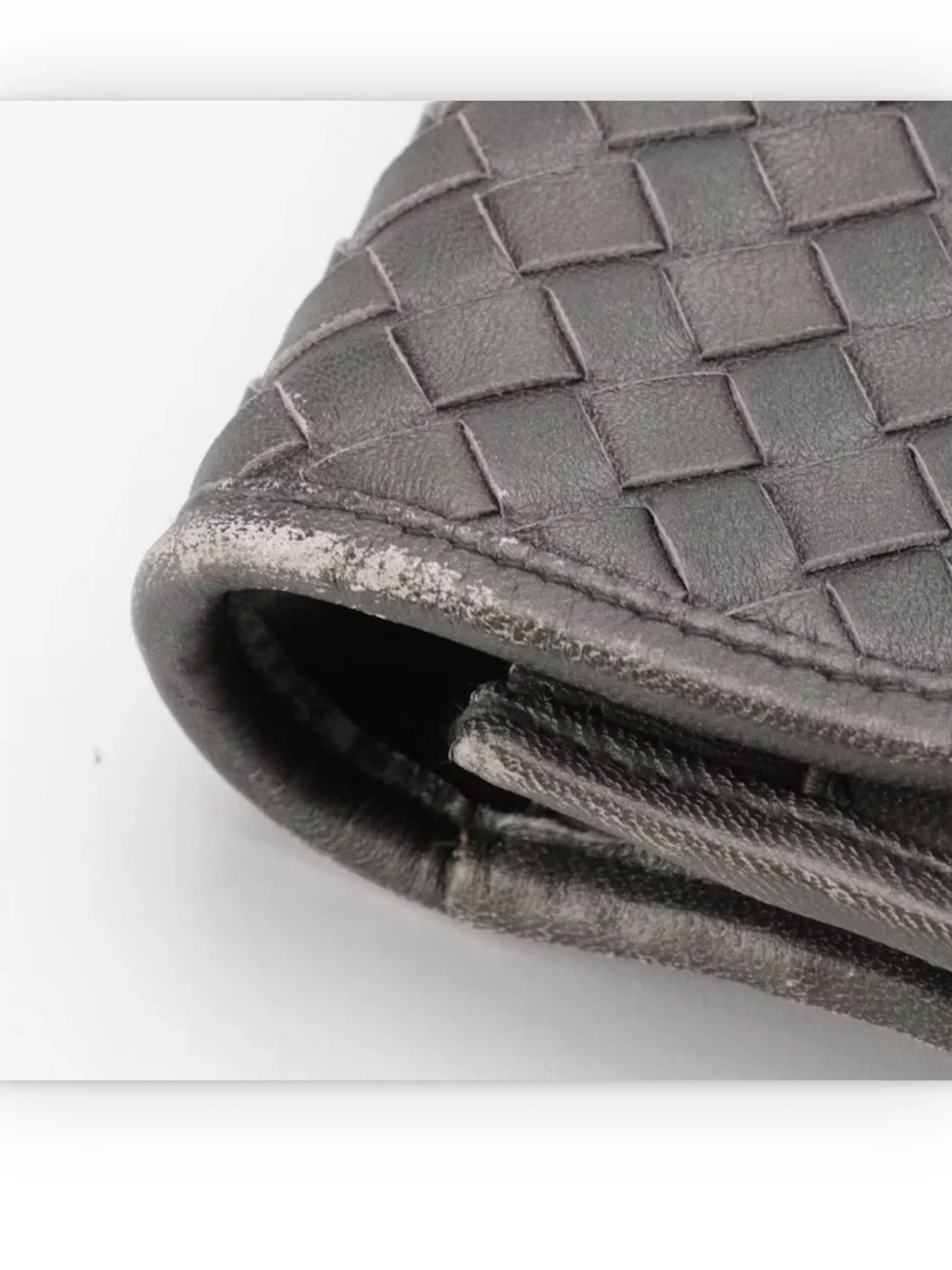 Bottega Veneta Black Woven Leather Briefcase with Top Handle